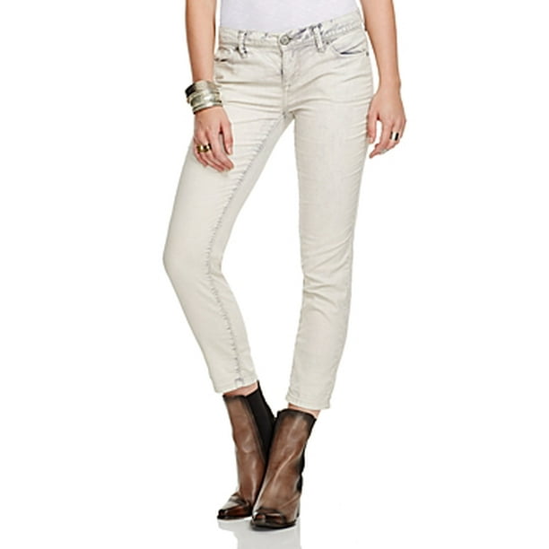 Free People 5 Pocket Skinny Corduroy Cream Free People Free People 5 Pocket Skinny Corduroy Cream Free People